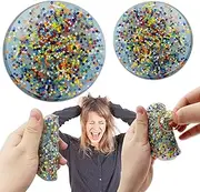 Skin Picking Fidget, 2 Pcs Picky Pad, Fidget Toy for Skin Picker, ADHD OCD, Bright Colors, Ages 13+