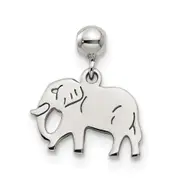 Sterling Silver Mio Memento Dangle Elephant Charm