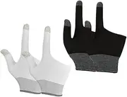 TOGEVAL Mobile Gaming Gloves 2 Pairs of Touchscreen Finger Sleeves Breathable Material Graphene Technology