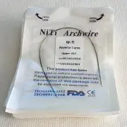500Bags Dental Arcos de Ortodoncia NITI Alambre de Arco de Curva Inversa