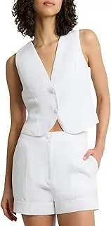 [Onia] womens Air Linen Relaxed Vest