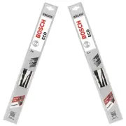 Bosch Eco Driver & Passenger Front Wiper Blade Set for Holden Astra LB LC 84~87