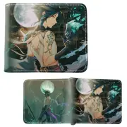 New Xiao GENSHIN IMPACT BiFold Wallet Standard Size Credit Card Billfold