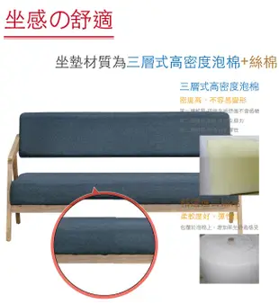 【綠家居】莫妮塔 現代風棉麻布實木單人座沙發椅 (5折)