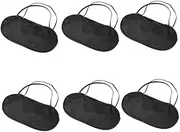 Baluue 6Pcs Eye Masks Travel Sleep Mask for Light Blocking for Home Hotel and Outdoor Use Comfortable Shading Cover for Men Women