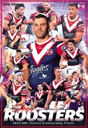 SYDNEY ROOSTERS NRL RUGBY TEAM PLAYER POSTER, BARGAIN GREAT FEEDBACKS 2