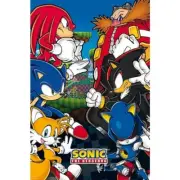 SEGA SONIC THE HEDGEHOG VS DOCTOR DR EGGMAN POSTER NEW 24X36 FREE SHIPPING