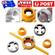 6-Piece Set Water Pipe Supplies Pipe Threading Machine Plastic Pipe Screw Die AL