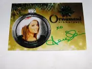 2015 Benchwarmer ALEX CAPRIOLA Holiday #1 Ornament Green Auto/10 PLAYBOY Sexy