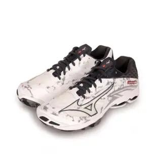 【MIZUNO 美津濃】WAVE LIGHTNING Z7 男鞋 緩震 排球鞋 白灰(V1GA220061)