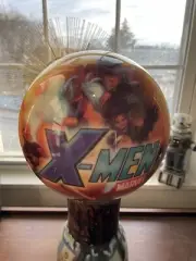 MARVEL X-MEN BOWLING VIZ-A-BALL WOLVERINE CYCLOPS STORM UNDRILLED 12.5 Pound Rar