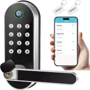 Biometric Fingerprint Smart Door Lock Keypad Keyless Entry Door Lock Passcode Co
