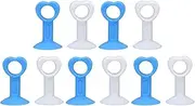Washer Door Prop Washing Machine Door Prop Front Loader Washer Door Stop Soft Durable Rubber Suction Cup Design Keep Dryness Air Circulation Right Length 10 Pieces for Laundry
