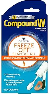 Compound W Freeze Off Plantar 8 applications kit