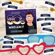 80s Who Am I? Game Card Game