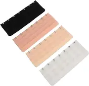 [TINEASUR] 4pcs 7 Underwear Buckle Extension Buckle Bra Band Extender 7 Hook Bra Extenders Bra Clasp Extender Bra Extension Bra Strap Extender Corset Extender 7 Hook Corset Extender Women