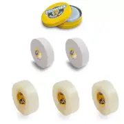 Howies Hockey Tape Stick Wax with Case and 3 Rolls of Clear / 2 Rolls of White