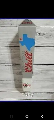 *Rare* Coors Light Keeping Texas Chill Tap Handle