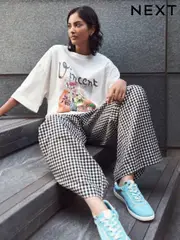White Official License Vincent Van Gogh Graphic Oversize Elbow Length 100% Cotton T-Shirt (E63291) | $49