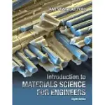 INTRODUCTION TO MATERIALS SCIENCE FOR ENGINEERS