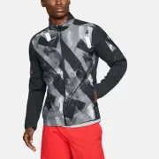 Under Armour men s Storm Out & Back Print Running Jacket - XXL - Black