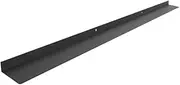 Sharp 24-Inch Flush-Mount Deflector Vent Kit for Microwave Drawer, Black Stainless