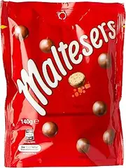 Maltesers Chocolate Pouch, 140 Grams x 24