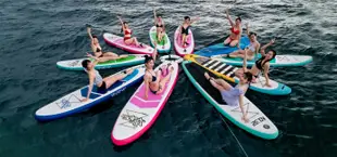 【保證成行 限時88折】宜蘭|龜山島牛奶海【22人豪華雙體帆船】SUP+溜滑梯 海上戲水趴|包船5hr