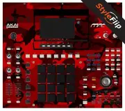 Akai MPC 4000 Skin | Color Red | Protective Decal | StyleFlip Skins