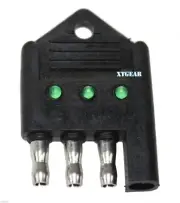 4 Way Trailer Light Tester Circuit Functions Brake signal Trailer Plug Tester
