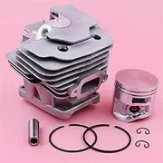 47mm Cylinder Piston Ring Pin Circlip Kit, for, MS362 MS362C Chainsaw Replacement Spare Tool Part 1140 020 1200 Mower Carburetor Parts