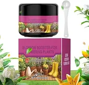 Fertilizer for Flowers, Fruit Tree Fertilizer 100g, Flower Nutrient Powder with Spoon Plant Booster for Fruiting Harvest Home Garden Lawn Yard Pot Outdoor Farm Beginners Professional