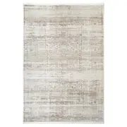 Brand Ventures Bohemian Paradise Traditional Beige Rug