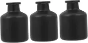 PRETYZOOM 3Pcs Frosted Essential Oil Aroma Bottles for Home Fragrance Decorative Diffuser Light Repellent Design for Aromatherapy and Home Decor