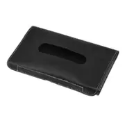 PU Leather Tissue Visor Holder for Car Car Tissue Holder Mask Holder