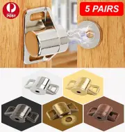 5 Pairs Magnetic Cabinet Cupboard Door Fastener Lock Magnet Latch Catch Cabinet