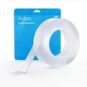 Double Sided Tape Heavy Duty, Extra Large Adhesive, Clear