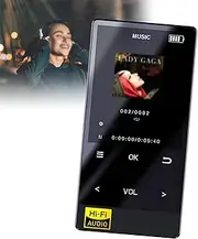 32GB Wireless MP3 Player Portable Digital Music Player,HiFi Sound Built-in Speake | FM-Record+Long Battery Life | Touchable Screen | E-Reading Books for The Sport or Study,32GB