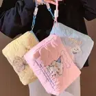 Korean Style Puppy Embroidered Cosmetic Bag Data Cable Storage