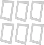 Luxshiny Sturdy Photo Frame Mats Pre-Cut Picture Mat Board Artwork Frame Mats Photo Mat for Frame Photo Backing Board