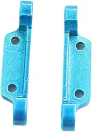 Ｓｉｍｈｏａ 2Pcs Front Rear Arms Replacement Sturdy 1/16 Easy Install Upgrades Metal for 16103 16201 16101 RC Road Car Modification