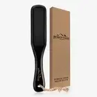 PUMICE VALLEY Pumice Stone Brush Black Pedicure Foot File for Dry Dead Skin