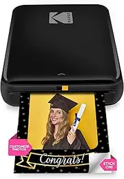 [Zink] Kodak Step Wireless Mobile Photo Printer - Black (RODMP20AMZB) 2x3