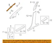 FORD OEM 18-22 EcoSport Interior Trim-WS Pillar Trim Bracket GN1Z58026A52D