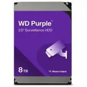 WD WD84PURZ 8TB Purple Surveillance Internal Hard Drive 3.5 HDD SATA 6 Gb/s