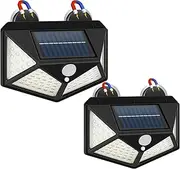 Magnetic RV Light Solar Light with Super Strong Magnet – Motion Sensor Lights for Trailers, Campers | Outdoor & Exterior Lighting, RV Porch & Awning Lights, Easy Installation, 2 Pack