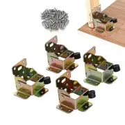 4 PCS Folding Bracket Iron Folding Lock Extension Table Chair Bed Leg Foldabl...