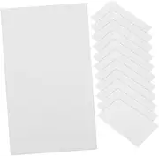 Generic 100 Pcs Aesthetic Office Supplies Blank White Cards for Writing and Drawing Small Index Cards Classroom Blank White Cards Drafting Paper