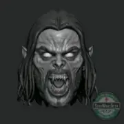 Michael Morbius Vampire custom printed replacement head Marvel action figures