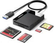 USB Memory Card Reader 4 in 1 USB 3.0 SD TF CF MS Adapter 5Gbps Read Write Simu